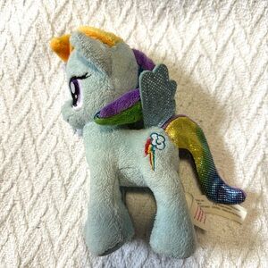 My Little Pony Blue  Rainbow Dash Plush 7”